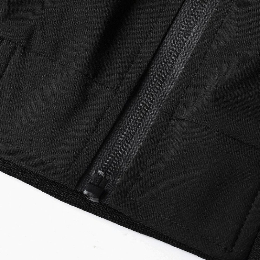 Black Mens Bomber Jacket - Picture 5 of 6